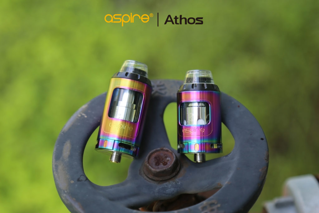 Aspire Athos tank rainbow