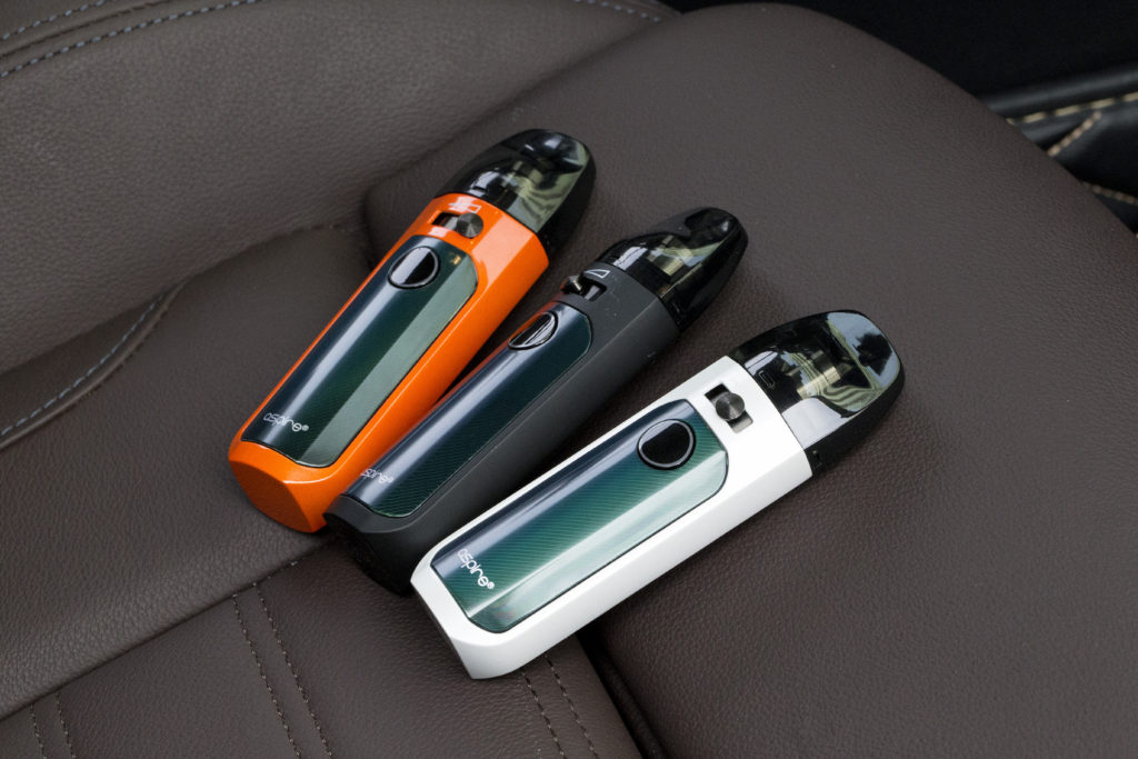 The Aspire Tigon is an all-in-one, compact and effective vaping system with a clickable firing button. 