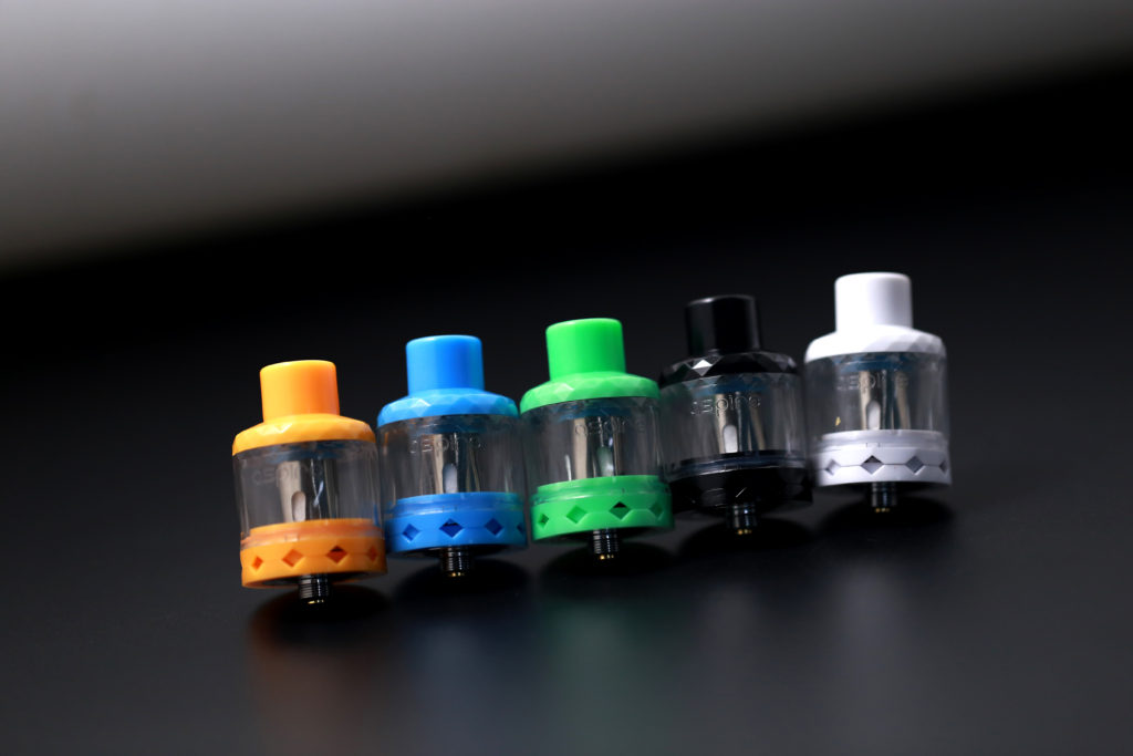 The Cleito shot is made of all plastic as it’s intended to be a disposable vape tank.