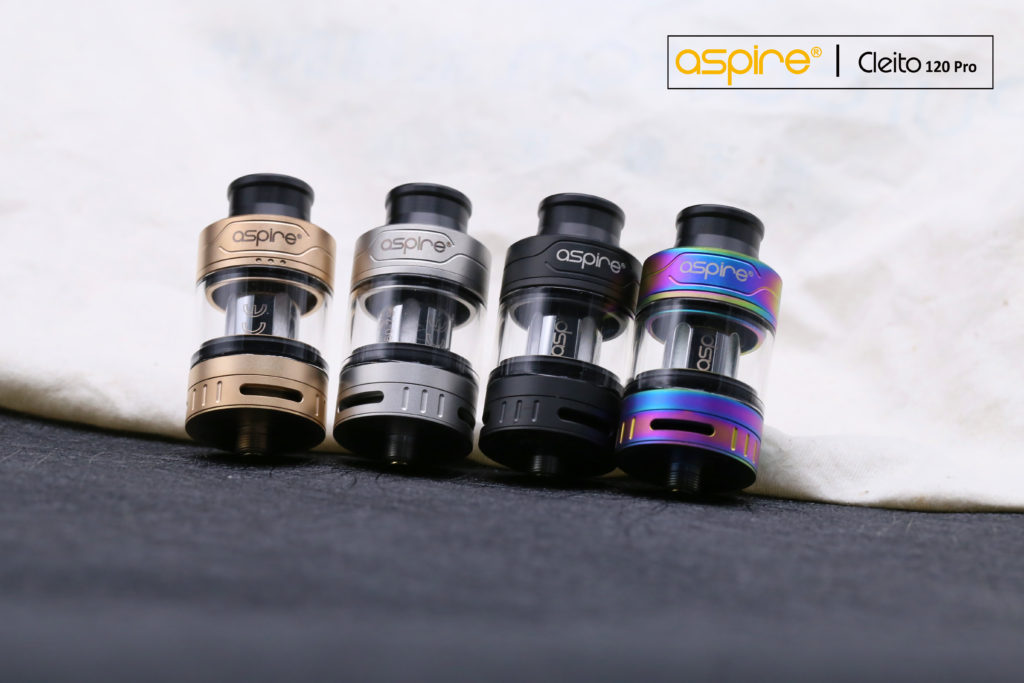 The Cleito 120 Pro is an upgrade version of the Aspire Cleito 120.