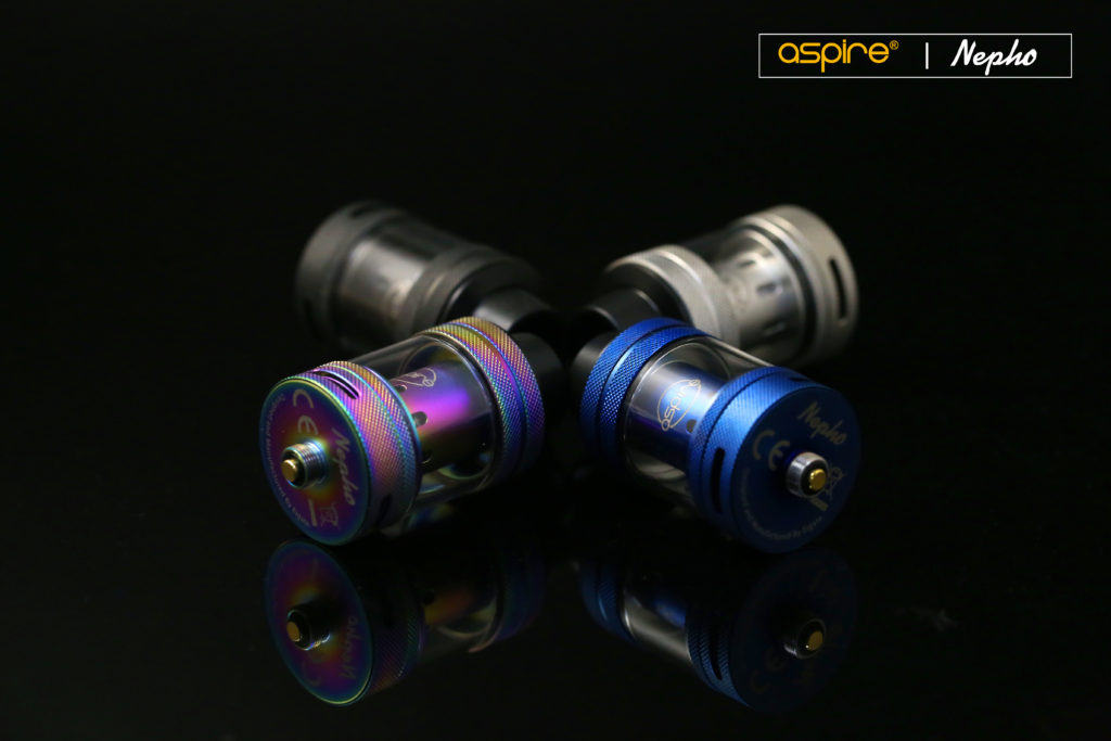 The Aspire Nepho tank has a triple airflow system to guarantee a perfect airflow adjustment to your vaping needs.